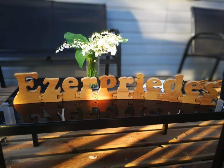 Kempings Ezerpriedes Burtnieki  Esterno foto